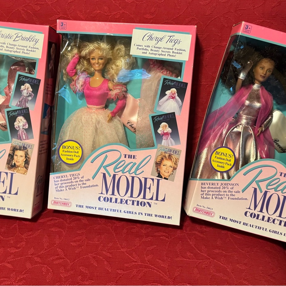 1989 Real Model Collection Complete 3 Doll Set